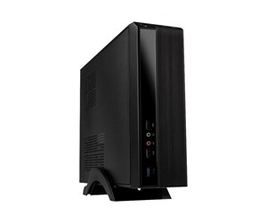 Kabinett - Kolink KLM-002 Micro-ATX Mini-Gehäuse - juodas - Kabinett - Desktop slimline - Svart - KLM-002