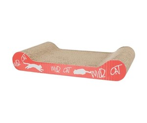 Katt - Trixie Wild Cat Scratching Cardboard Catnip Flat Laying Scratcher Mat 41 × 7 × 24 cm - TX48000