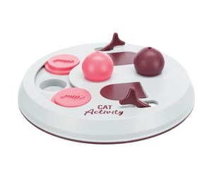 Katt - Trixie Cat Activity Flip Board strategy game ø 23 cm light grey/berry/pink - TX45892