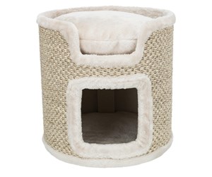 Katt - Trixie Ria Cat Tower 37 cm light grey - TX44706