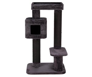 Katt - Trixie Izan scratching post XXL 122 cm anthracite - TX44663