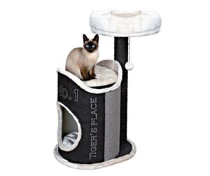 Katt - Trixie Susana scratching post 90 cm black/light grey/grey - TX44415