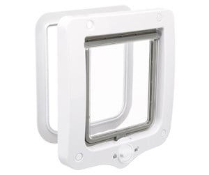 Katt - Trixie 2-Way cat flap 20 × 22 cm white - TX44201