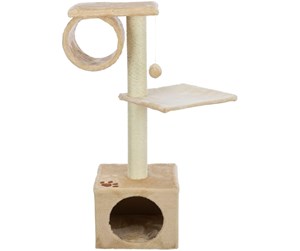 Katt - Trixie Cat Tree San Fernando Scratching Post Beige 106cm - TX43951