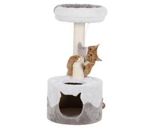 Katt - Trixie Nuria scratching post 71 cm white/grey - TX43794