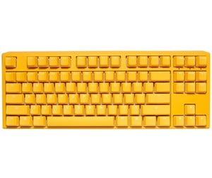 Tastatur - Ducky One 3 Yellow TKL MX Clear - ND - Gamingtastatur - Uten numpad - Nordisk - Gul - DKON2187ST-WFIPDYDYYYC1