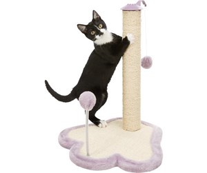 Katt - Trixie Junior scratching paw with post 50 cm light lilac - TX42931