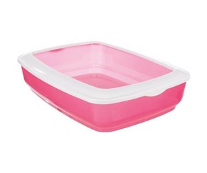 Katt - Trixie Brisko cat litter tray with rim 38 × 11 × 50 cm - Assorted - TX40394