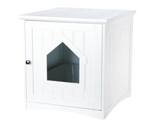 Katt - Trixie Cat house for cat toilets MDF 49 × 51 × 51 cm white - TX40290