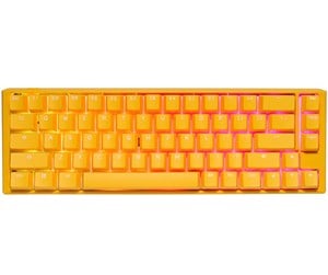 Tastatur - Ducky One 3 Yellow SF 65% MX Brown - ND - Gamingtastatur - Uten numpad - Nordisk - Gul - DKON2167ST-BFIPDYDYYYC1