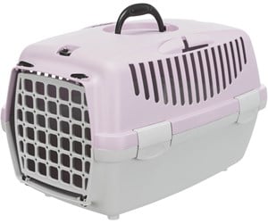 Katt - Trixie Transport Box Capri 1 Light Grey/Light Lilac XS 32x31x48cm Up to 6kg - TX39813