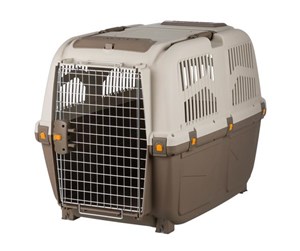 Hund - Trixie Skudo 6 transport box M–L: 63 × 70 × 92 cm taupe/sand - TX39744