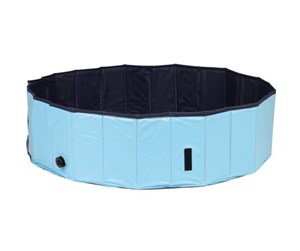 Hund - Trixie Dog pool ø 120 × 30 cm light blue/blue - TX39482