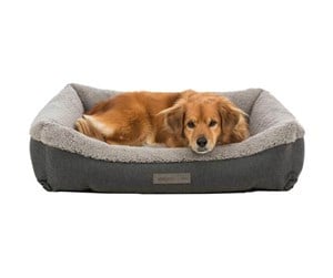 Hund - Trixie Bendson vital bed square 110 × 85 cm dark grey/light grey - TX38279