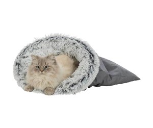 Katt - Trixie Harvey cuddly sack ø 40 × 60 cm grey/white-black - TX38028