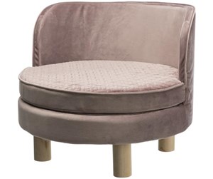 Hund - Trixie Livia sofa round ø 48 × 40 cm antique pink - TX37910