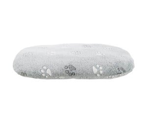 Hund - Trixie Nando cushion oval 105 × 75 cm light grey - TX37855