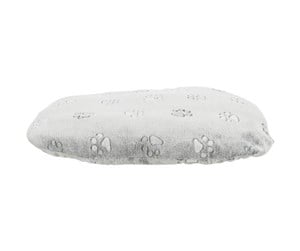 Hund - Trixie Nando cushion oval 70 × 45 cm light grey - TX37852