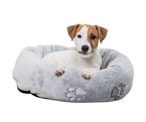 Hund - Trixie Nando bed round 50 × 40 cm light grey - TX37844