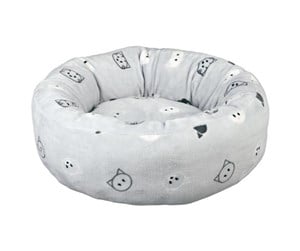 Hund - Trixie Mimi bed round ø 50 cm light grey - TX37487