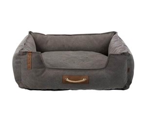 Hund - Trixie BE NORDIC Föhr bed square 80 × 60 cm dark grey - TX37448