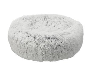 Hund - Trixie Harvey bed round ø 60 cm white-black - TX37319