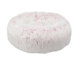 Hund - Trixie Harvey bed round ø 50 cm white-pink - TX37317