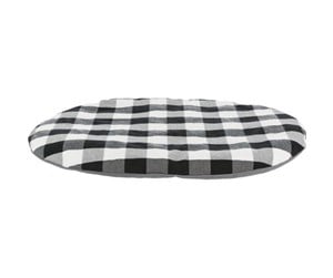 Hund - Trixie Scoopy cushion oval 44 × 31 cm black/white/grey - TX37221