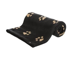 Hund - Trixie Barney blanket fleece 150 × 100 cm black/beige - TX37182