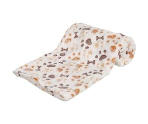 Hund - Trixie Lingo blanket soft fleece 100 × 75 cm white/beige - TX37178