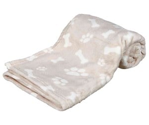 Hund - Trixie Dog Blanket Kenny Plush Beige 75x50cm - TX37162