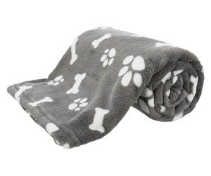 Hund - Trixie Dog Blanket Kenny Plush Grey 150x100cm - TX37097