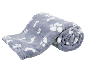 Hund - Trixie Dog Blanket Kenny Plush Blue 150x100cm - TX37092