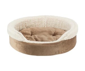 Hund - Trixie Cosma bed oval 60 × 50 cm brown/beige - TX37052