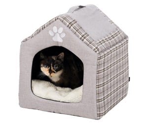 Katt - Trixie Silas cave 40 × 45 × 40 cm grey/cream - TX36352