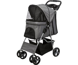 Hund - Trixie Buggy 47 × 100 × 80 cm 4.9 kg grey - TX28959