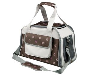 Hund - Trixie Libby carrier 25 × 27 × 42 cm brown/grey - TX28954