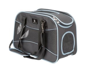 Hund - Trixie Alison carrier 20 × 29 × 43 cm grey/blue - TX28856