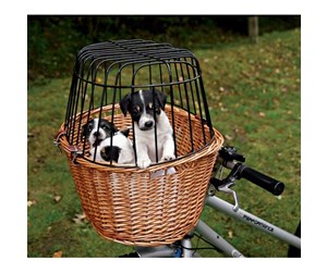 Hund - Trixie Front bicycle basket 44 × 48 × 33 cm nature - TX2806