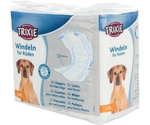 Hund - Trixie Diapers for Male Dogs L–XL: 60–80 cm (12-Pack) - TX23643