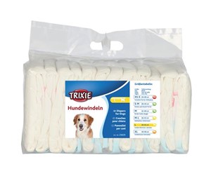 Hund - Trixie Diapers for female dogs L: 38–56 cm 12 pcs. - TX23635