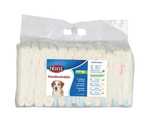 Hund - Trixie Diapers for female dogs S–M: 28–40 cm 12 pcs. - TX23632