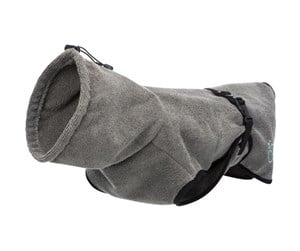 Hund - Trixie Bathrobe for dogs terry cloth XL: 75 cm grey - TX23575