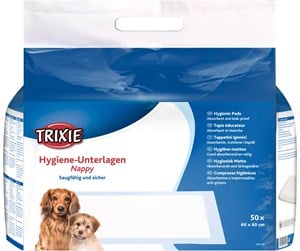 Hund - Trixie Hygiene Pad Nappy 60x60cm (50-Pack) - TX23418