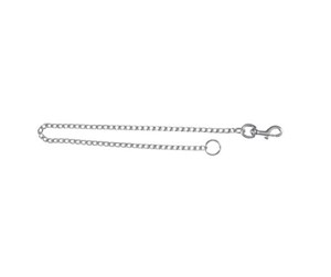 Hund - Trixie Chain leash L–XL: 80 cm/4.0 mm - TX21963