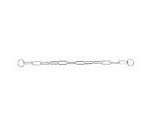 Hund - Trixie Long link choke chain L: 50 cm/3.0 mm - TX2149