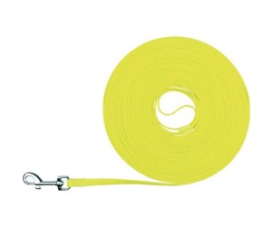 Hund - Trixie Easy Life tracking leash M–L: 10 m/13 mm neon yellow - TX20727