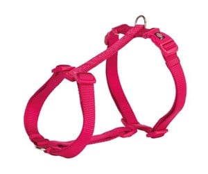 Hund - Trixie Premium H-harness L: 60–87 cm/25 mm fuchsia - TX204911