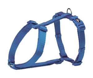 Hund - Trixie Premium H-harness L: 60–87 cm/25 mm royal blue - TX204902