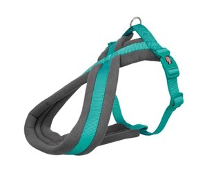 Hund - Trixie Premium touring harness XS–S: 30–55 cm/15 mm ocean - TX203612